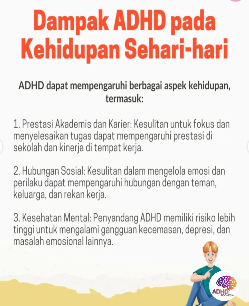 ADHD dan Hubungan Sosial Anak di Lingkungan Sekolah di Provinsi Sumatera Utara