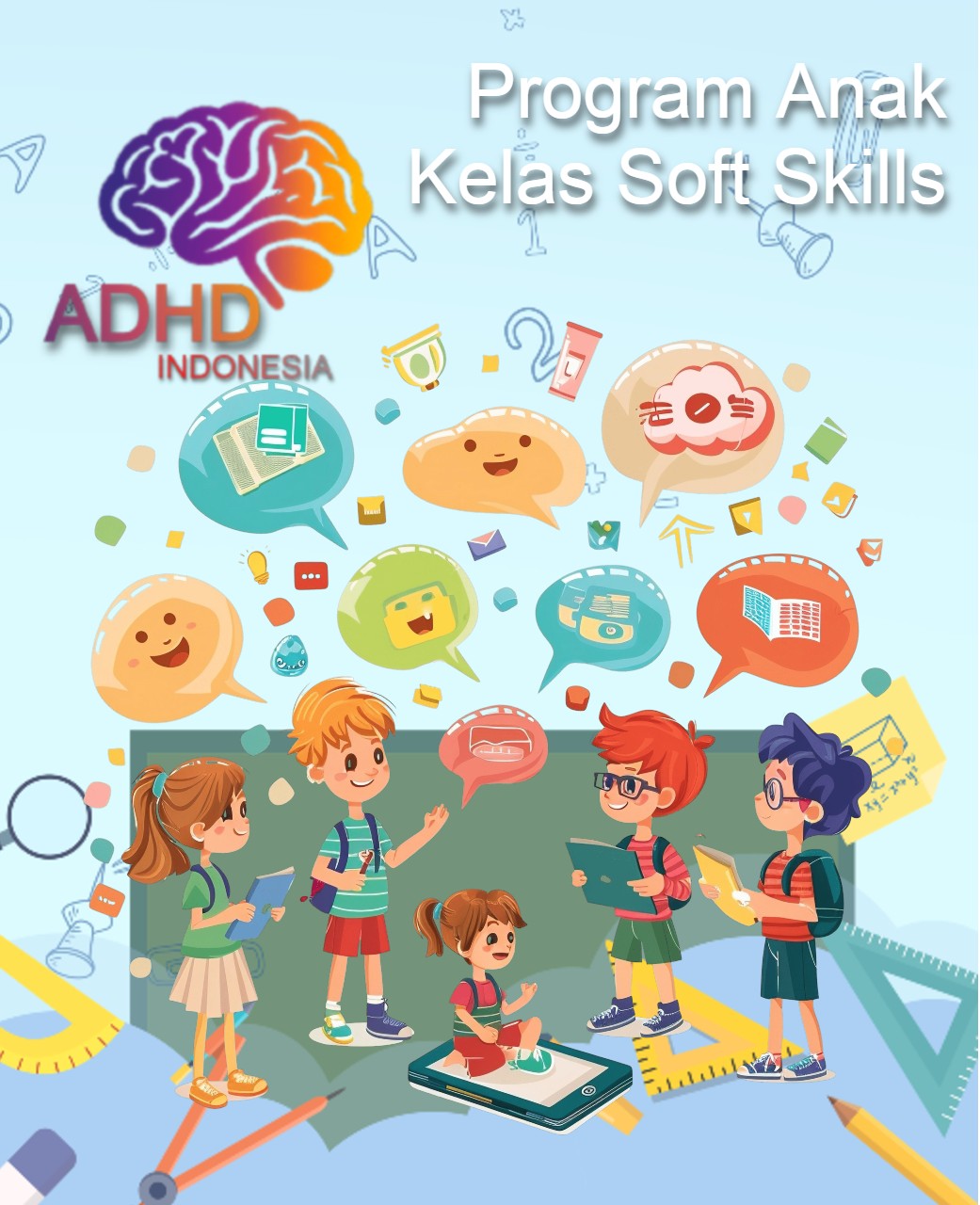 Program ADHD Indonesia Provinsi Sumatera Utara Kelas Soft Skills Anak ADHD
