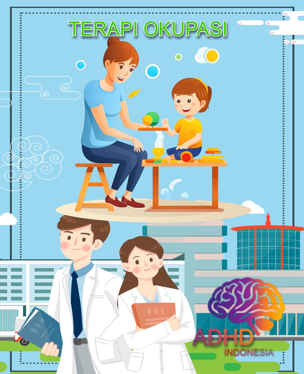 Rujukan untuk Terapi Okupasi untuk Anak ADHD Indonesia Provinsi Sumatera Utara