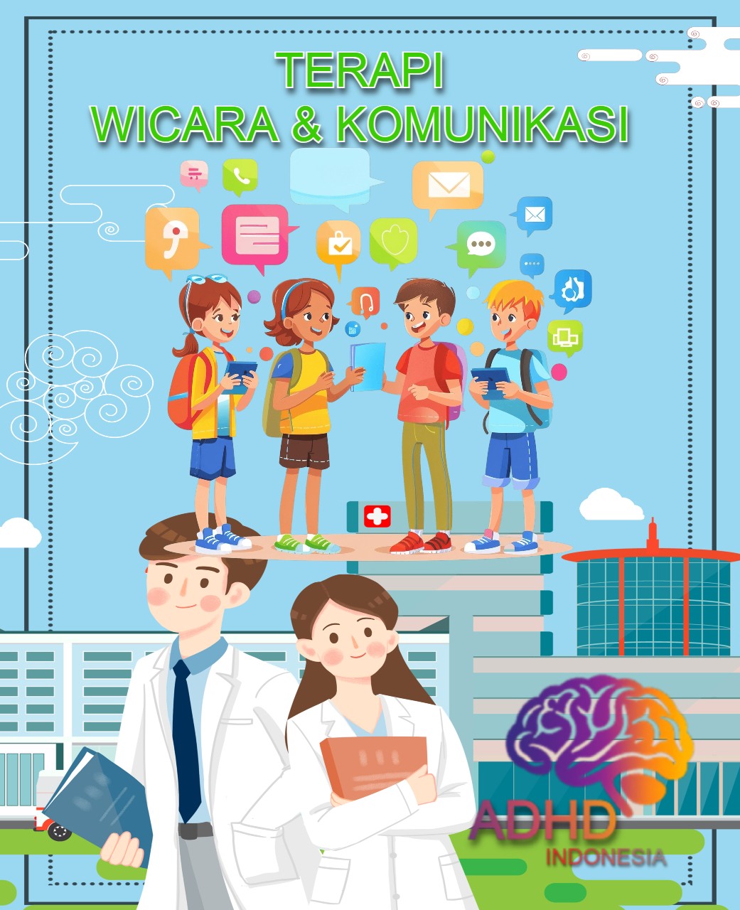 Mitra ADHD Indonesia Provinsi Sumatera Utara untuk Terapi Wicara dan Komunikasi untuk Anak ADHD